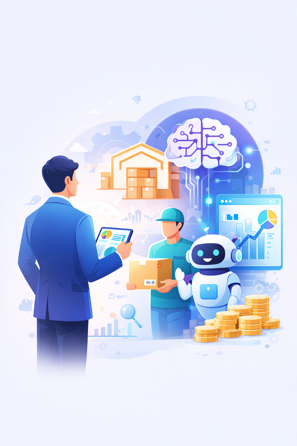 Không gian văn phòng hiện đại của một công ty công nghệ